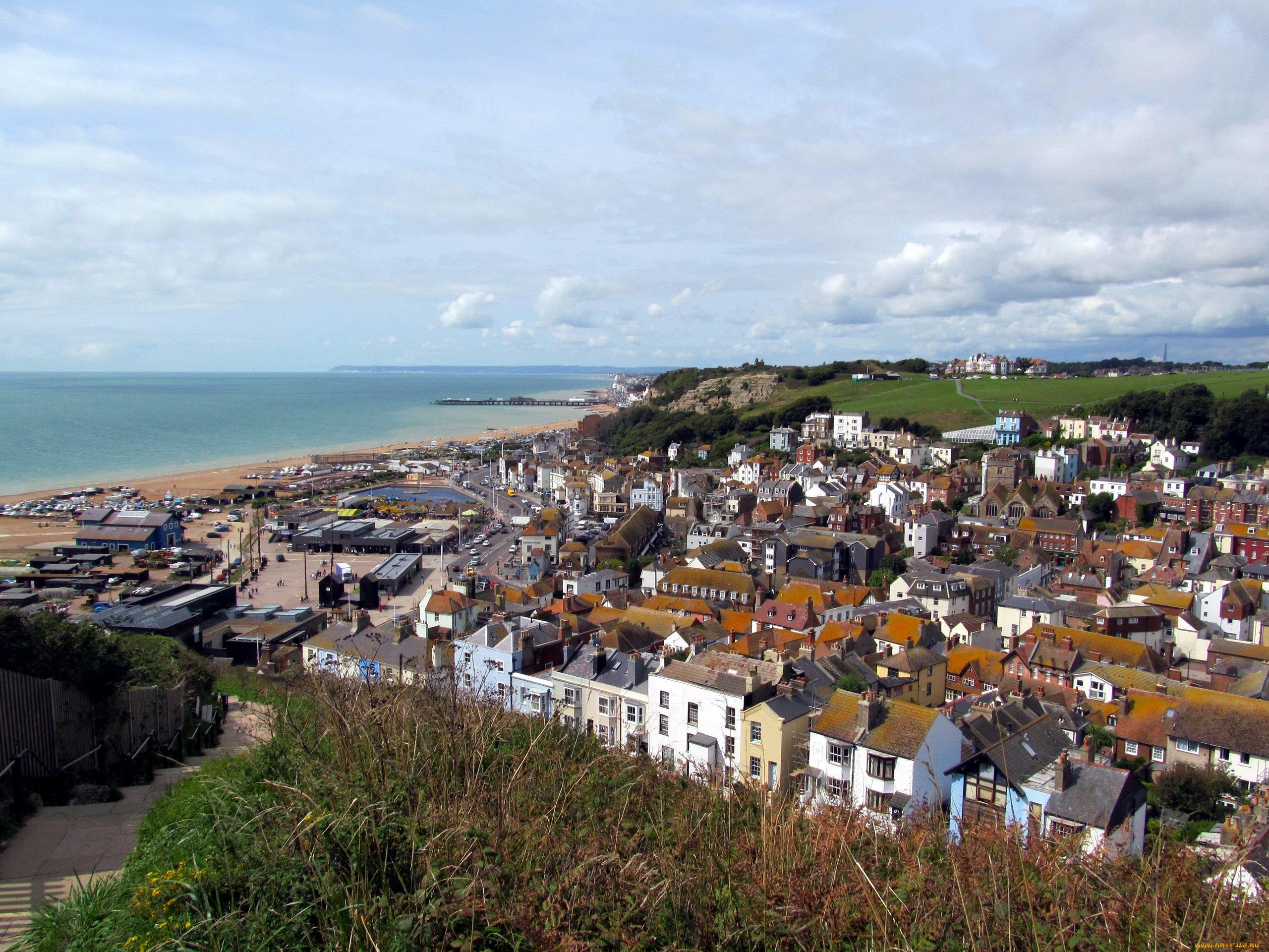 hastings, sussex, uk, , - 